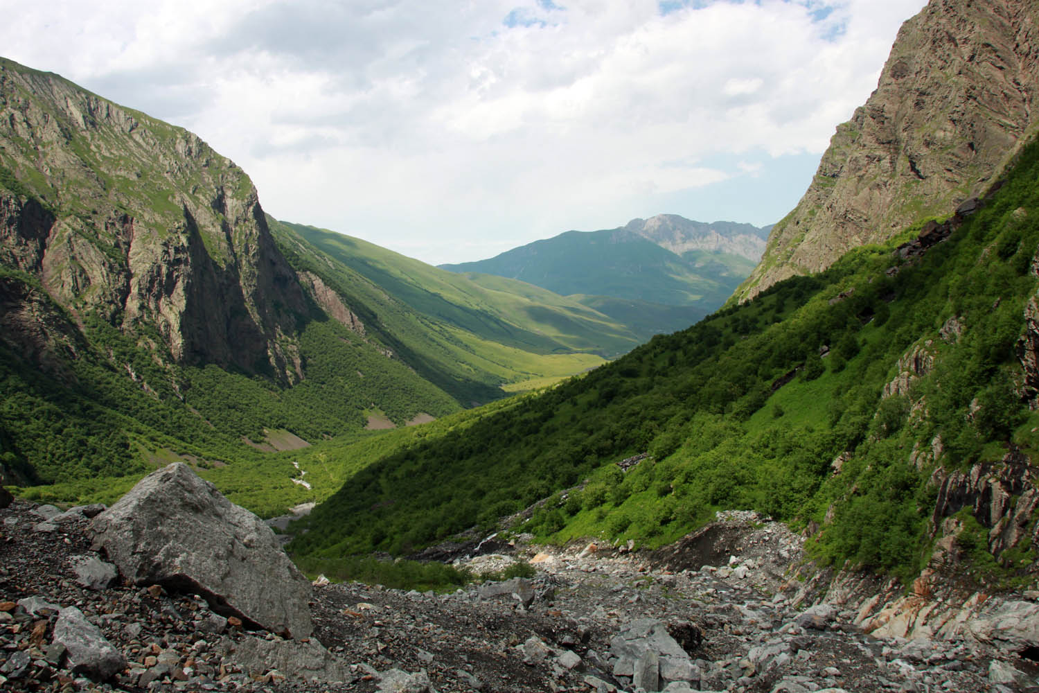 Горные районы Северной Осетии