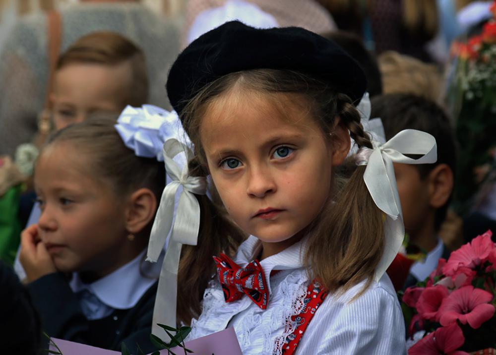 Девочки первоклассницы фото