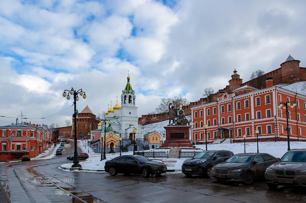 Площадь народного единства в нижнем новгороде фото