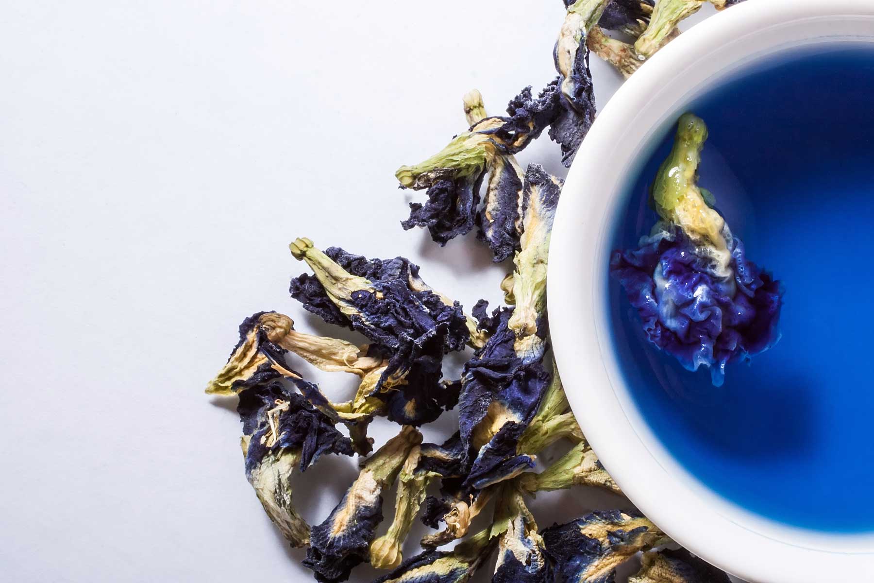 Китайский чай синего цвета название и фото